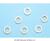 90850 Shim washer 4x8x0.1mm