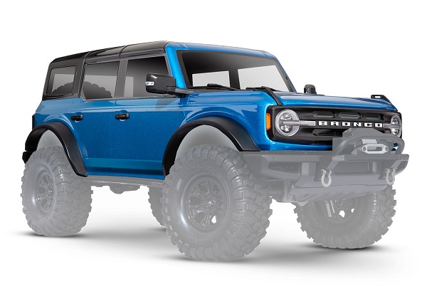 Traxxas 9211A Kaross Ford Bronco 2021 Blå Komplett